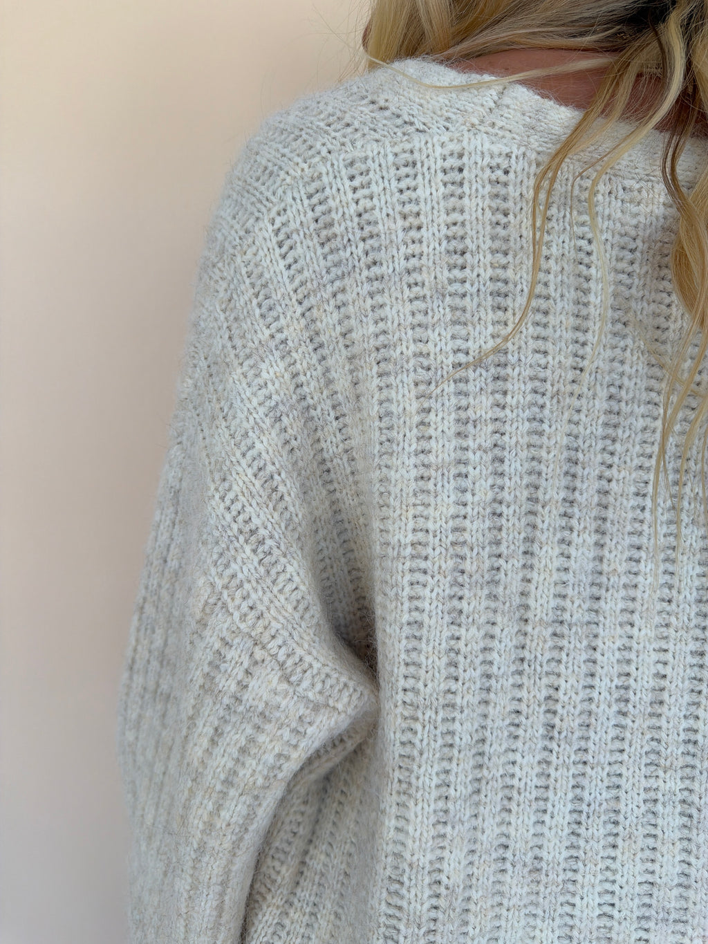 Ribbed Knit Cardigan