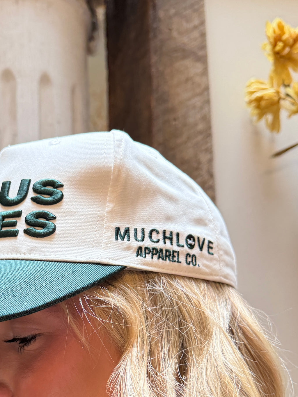 GREEN Jesus Saves Hat