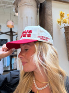 RED Jesus Saves Hat
