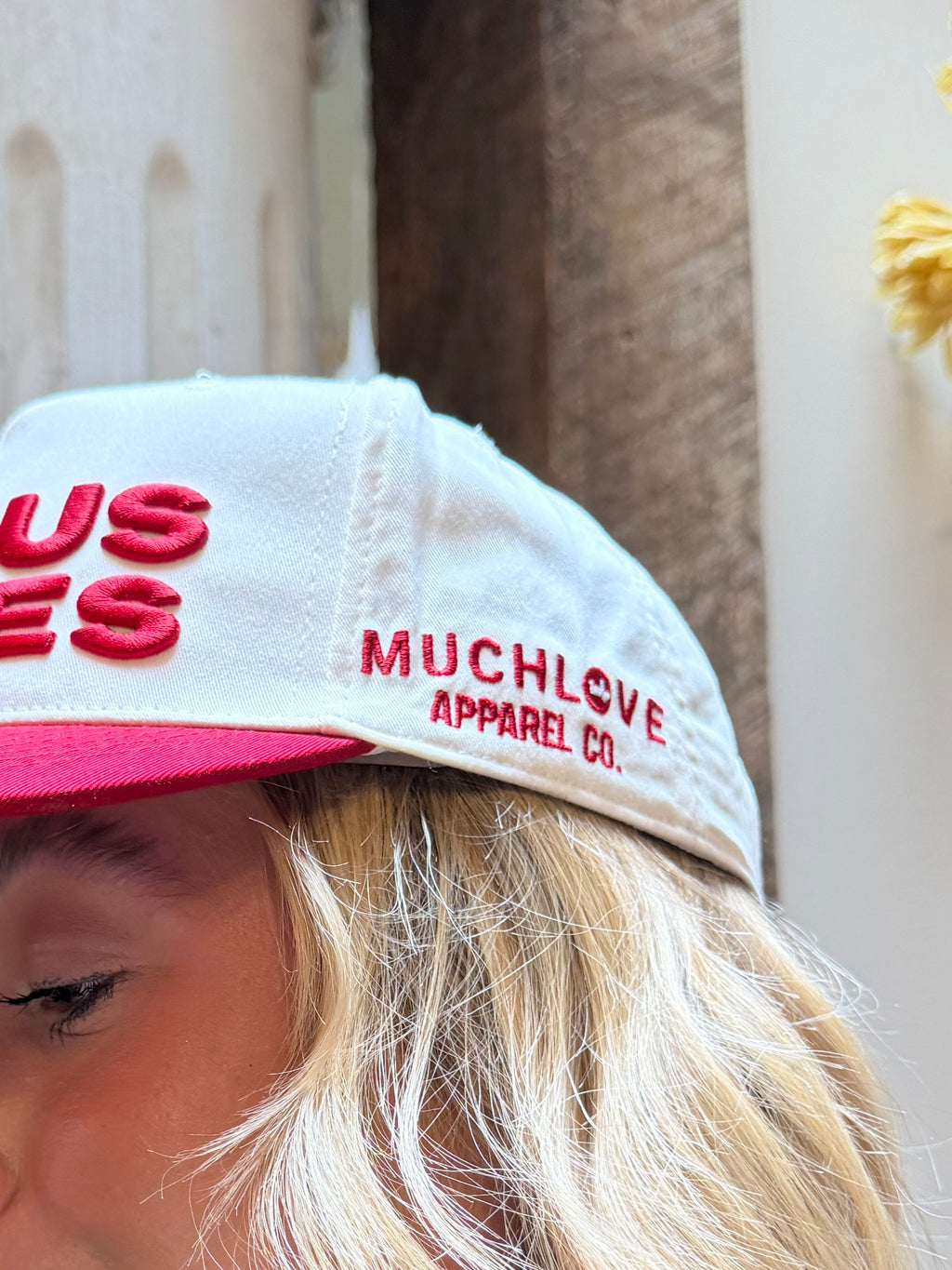 RED Jesus Saves Hat