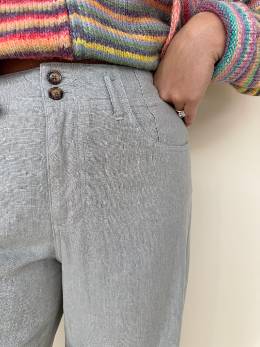 Holly Straight Leg Pants | Abbey Stone