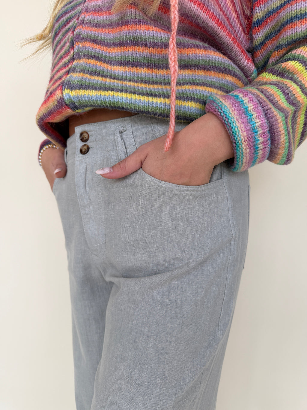 Holly Straight Leg Pants | Abbey Stone