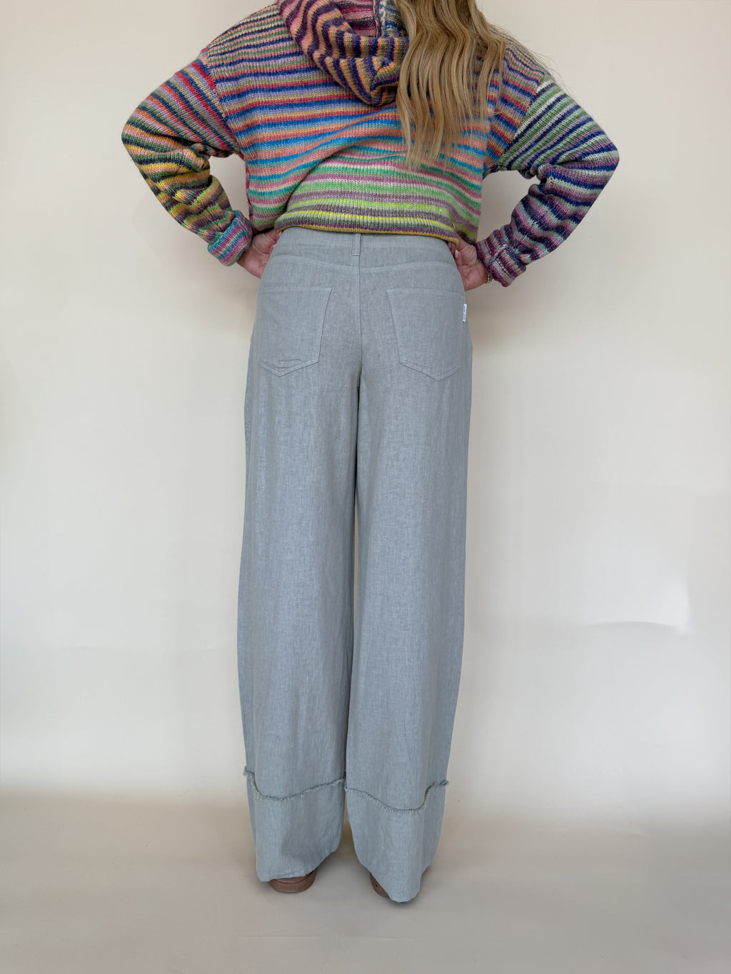Holly Straight Leg Pants | Abbey Stone