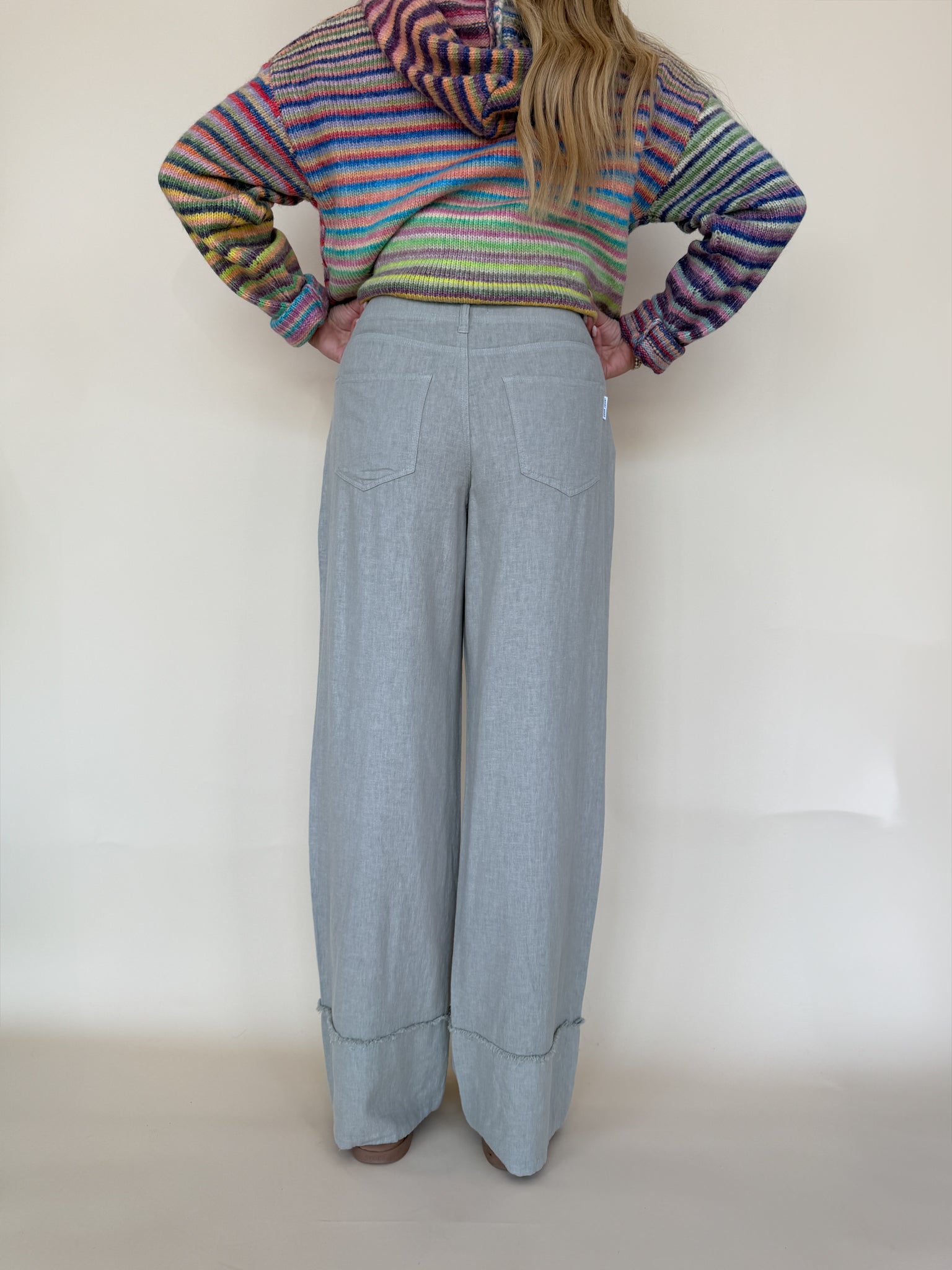 Holly Straight Leg Pants | Abbey Stone