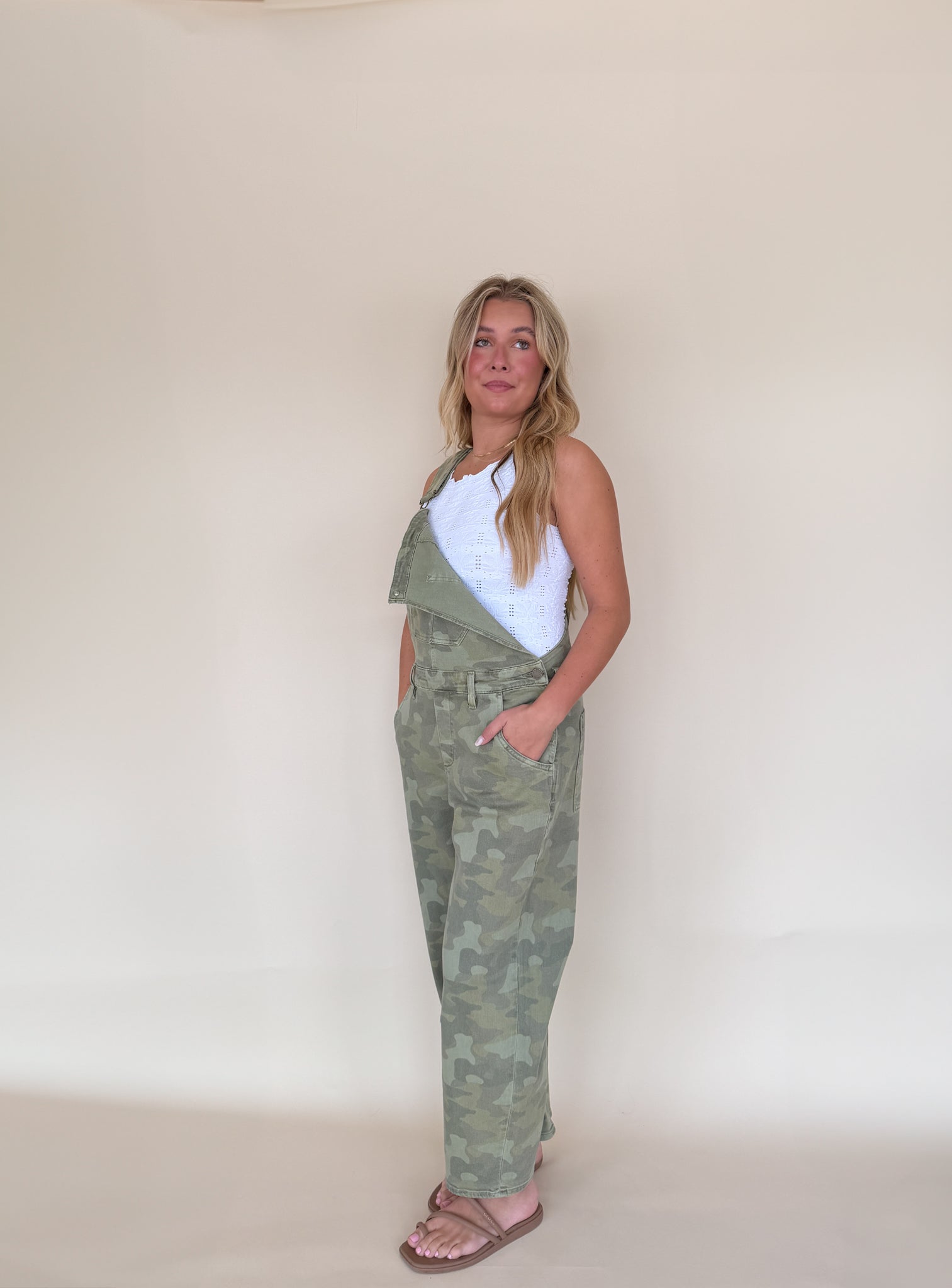 Lasso Barrel Overall | Riviera Camo