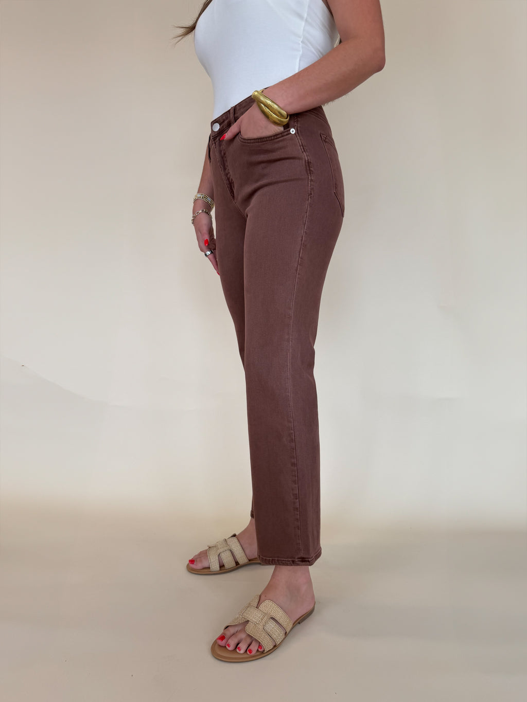 Anika Straight Leg Jean