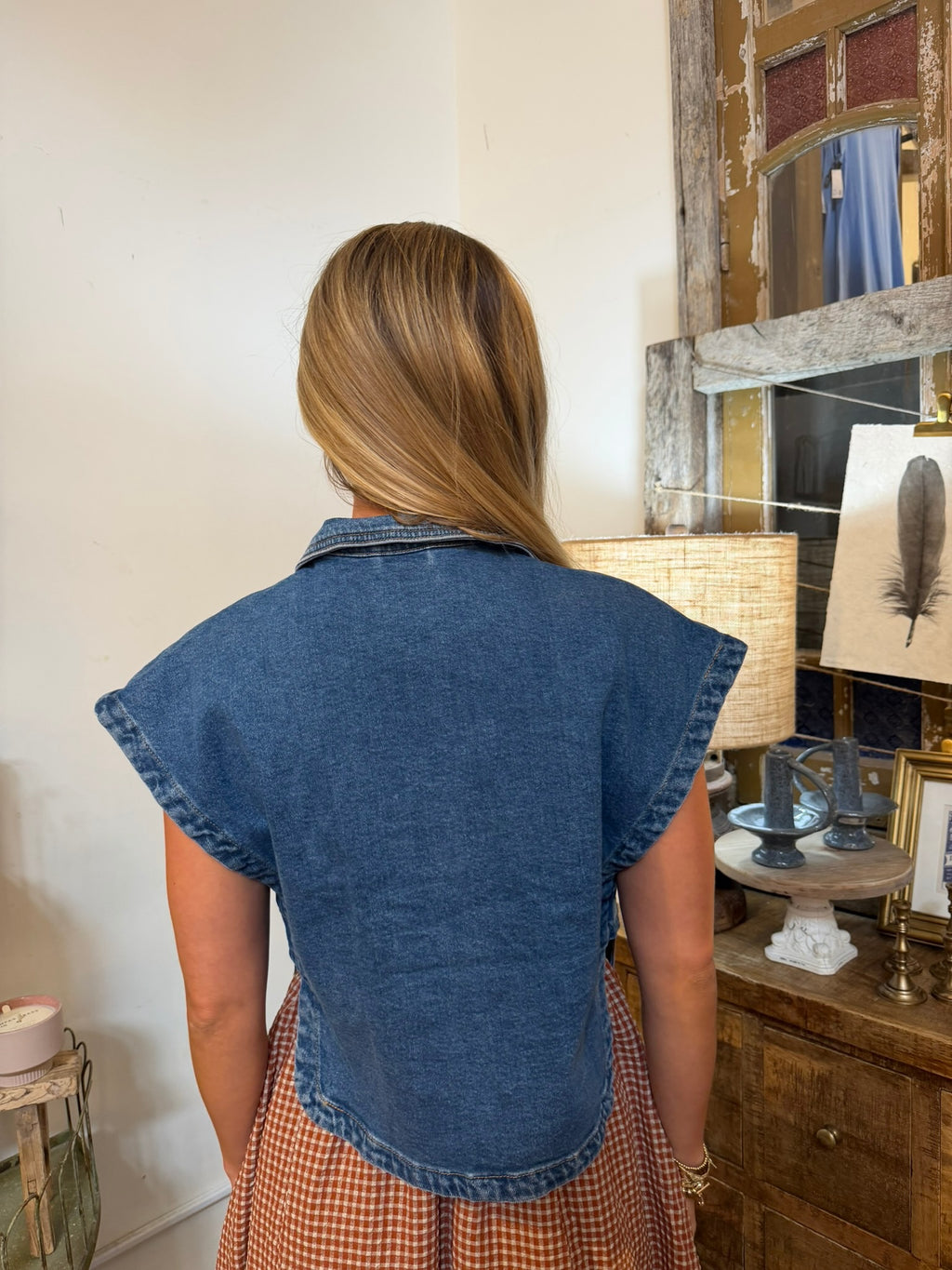 Double Button Vest