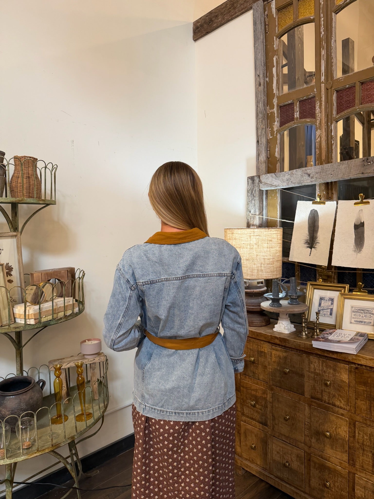 Front Pocket Collar Jacket