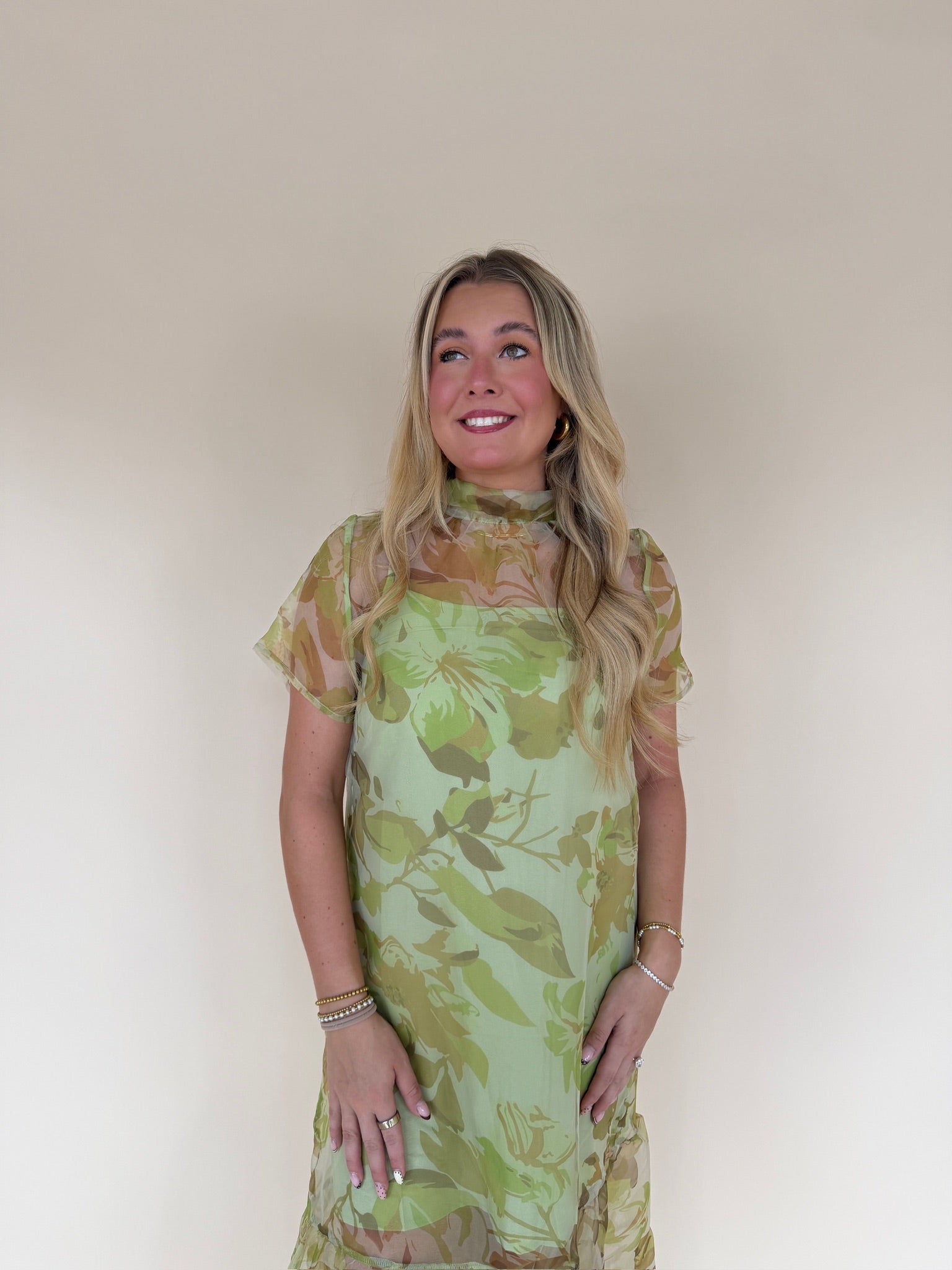 Ellery Floral Organza Maxi Dress