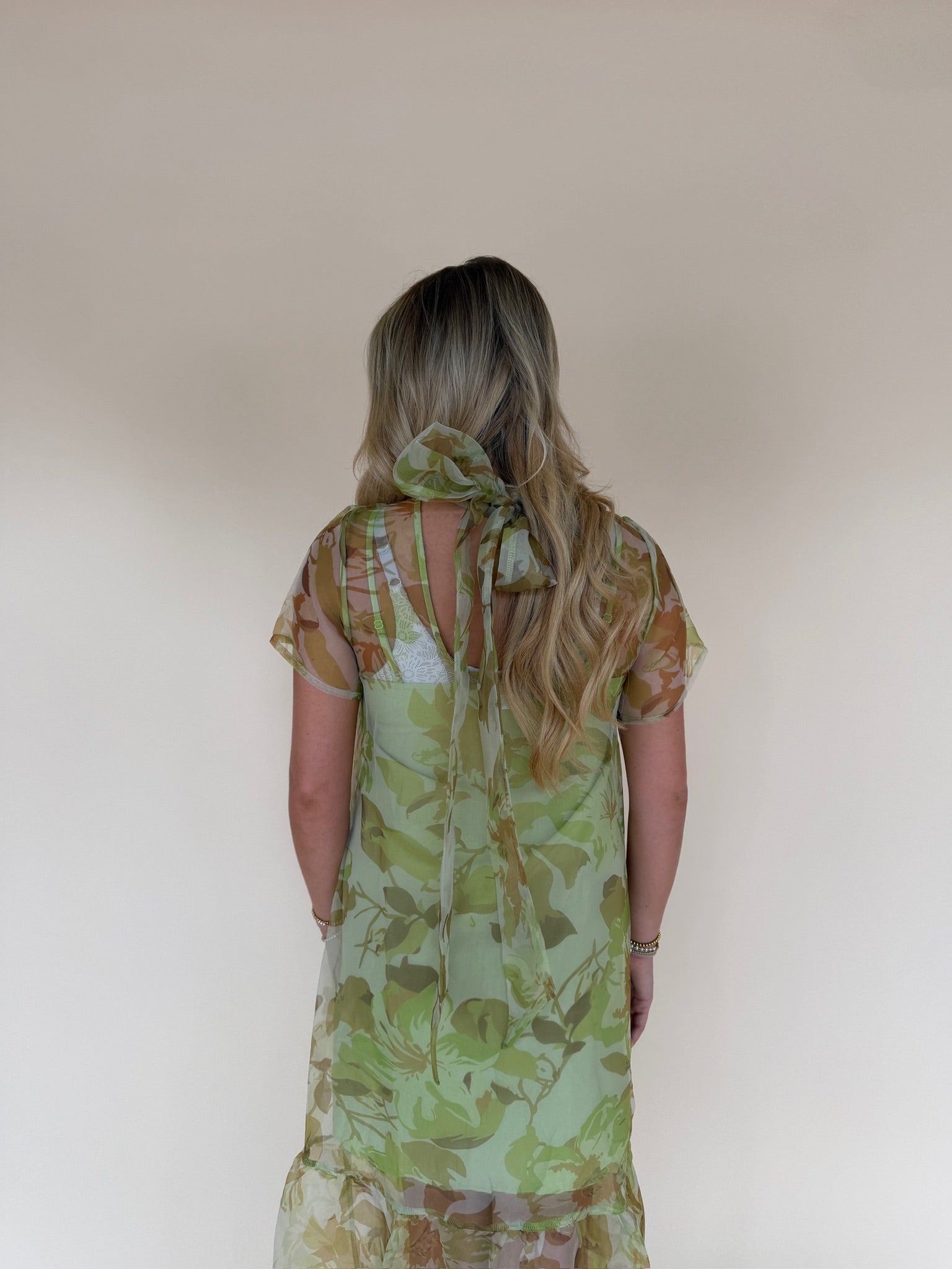 Ellery Floral Organza Maxi Dress