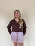 Lace V-Neck Sweater