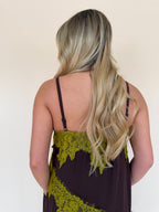 Lace Trim Detail Maxi Dress