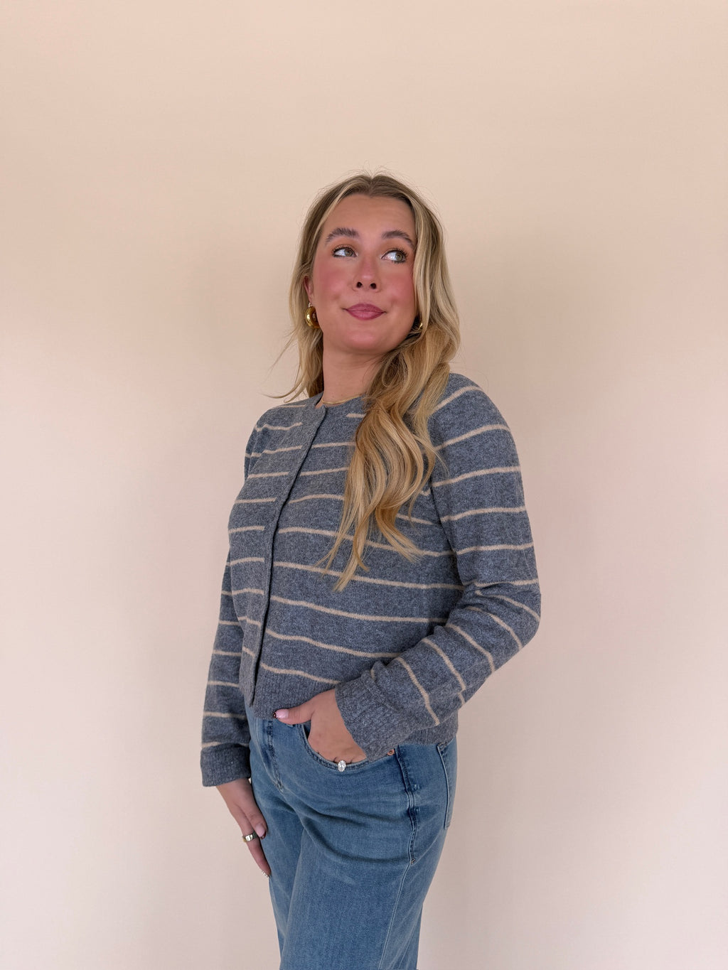 Medina Stripe Cardigan