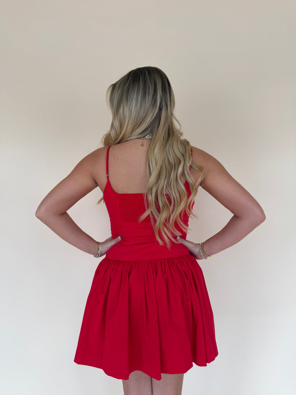 Front Bow Mini Dress