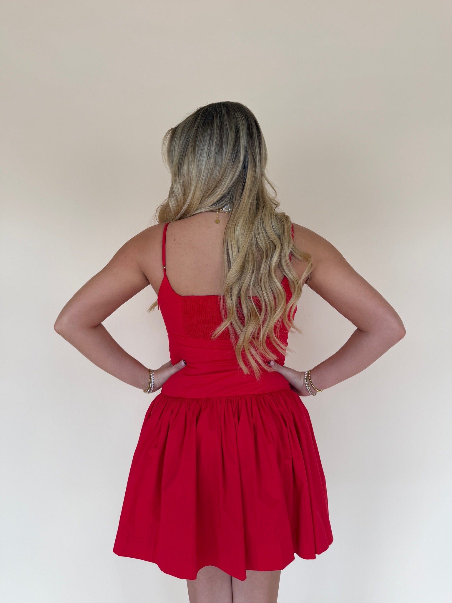 Front Bow Mini Dress