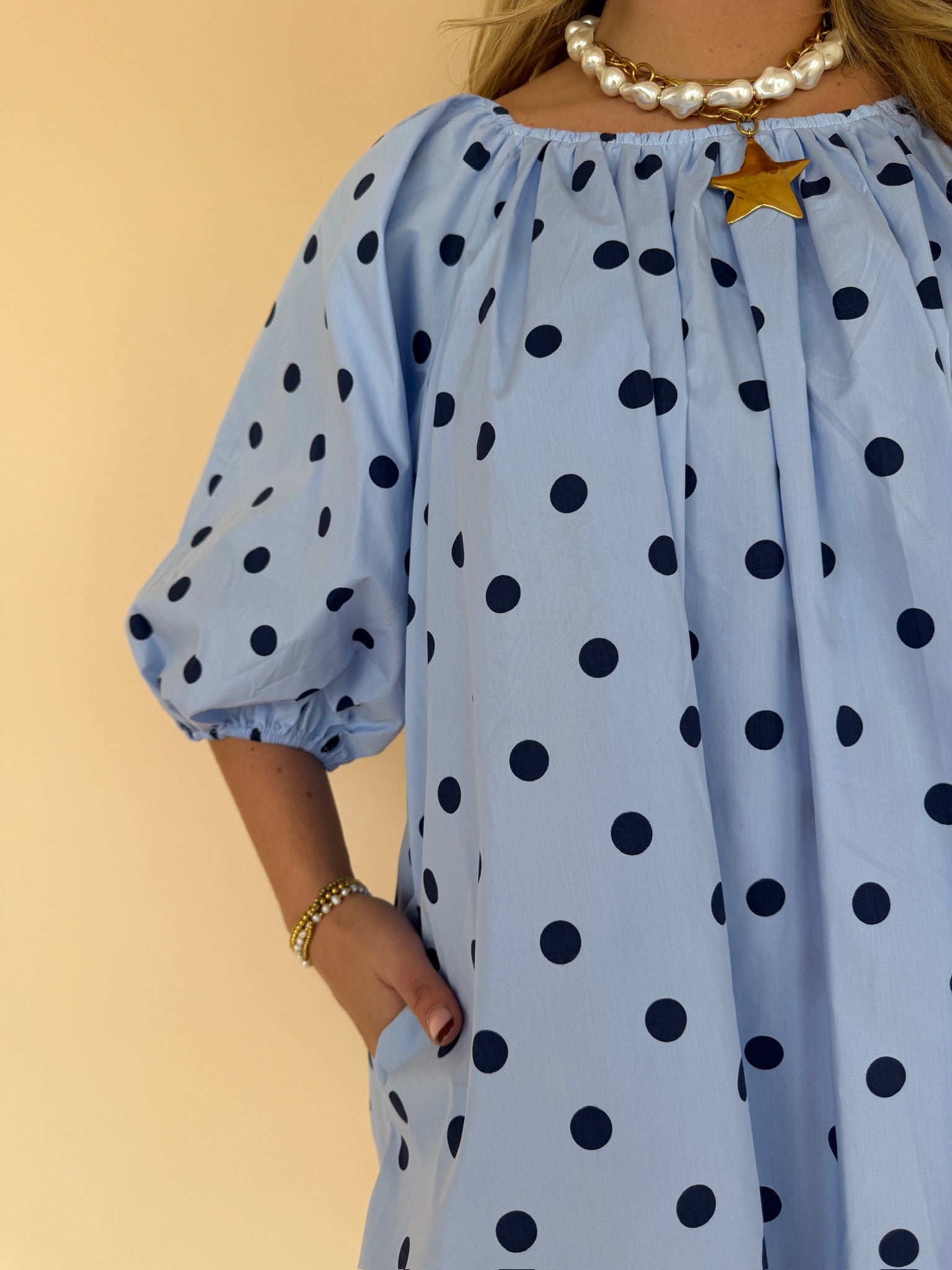 Polka Dot Mini Dress