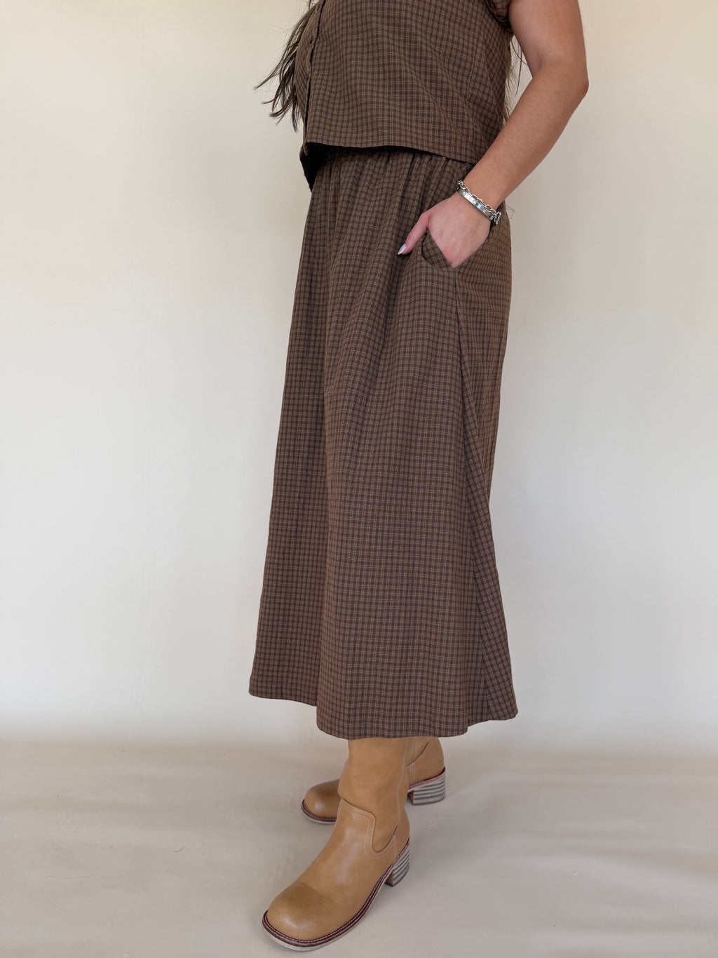 Plaid Skirt