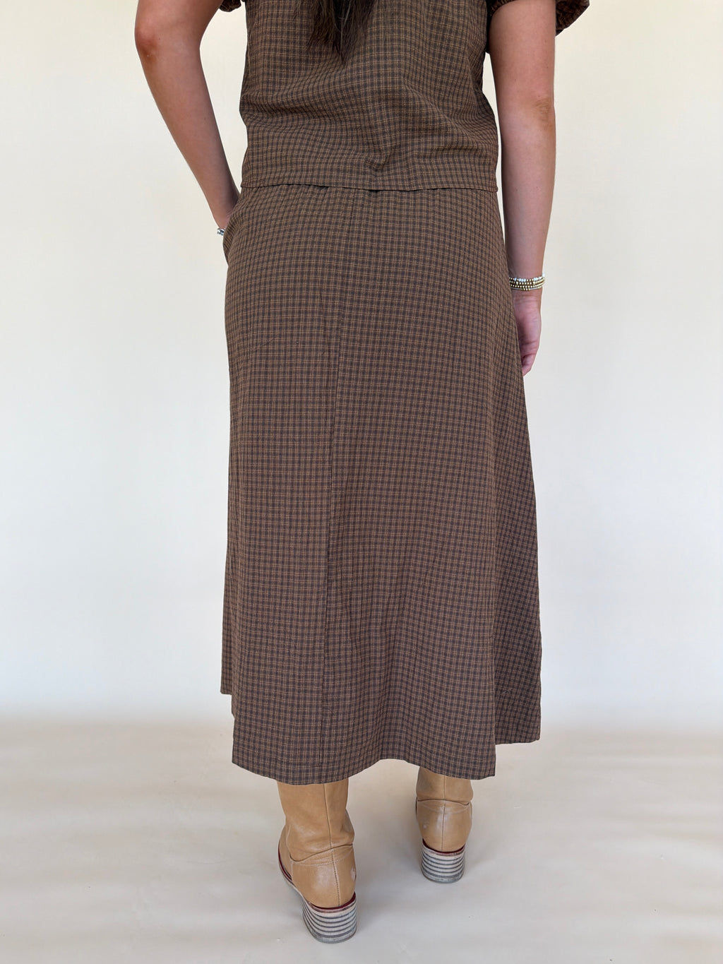 Plaid Skirt