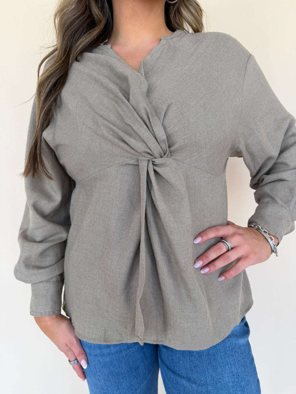 V Neck Layering Top