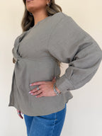 V Neck Layering Top