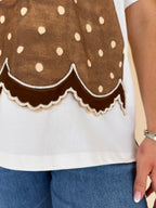 Lace Print T-shirt