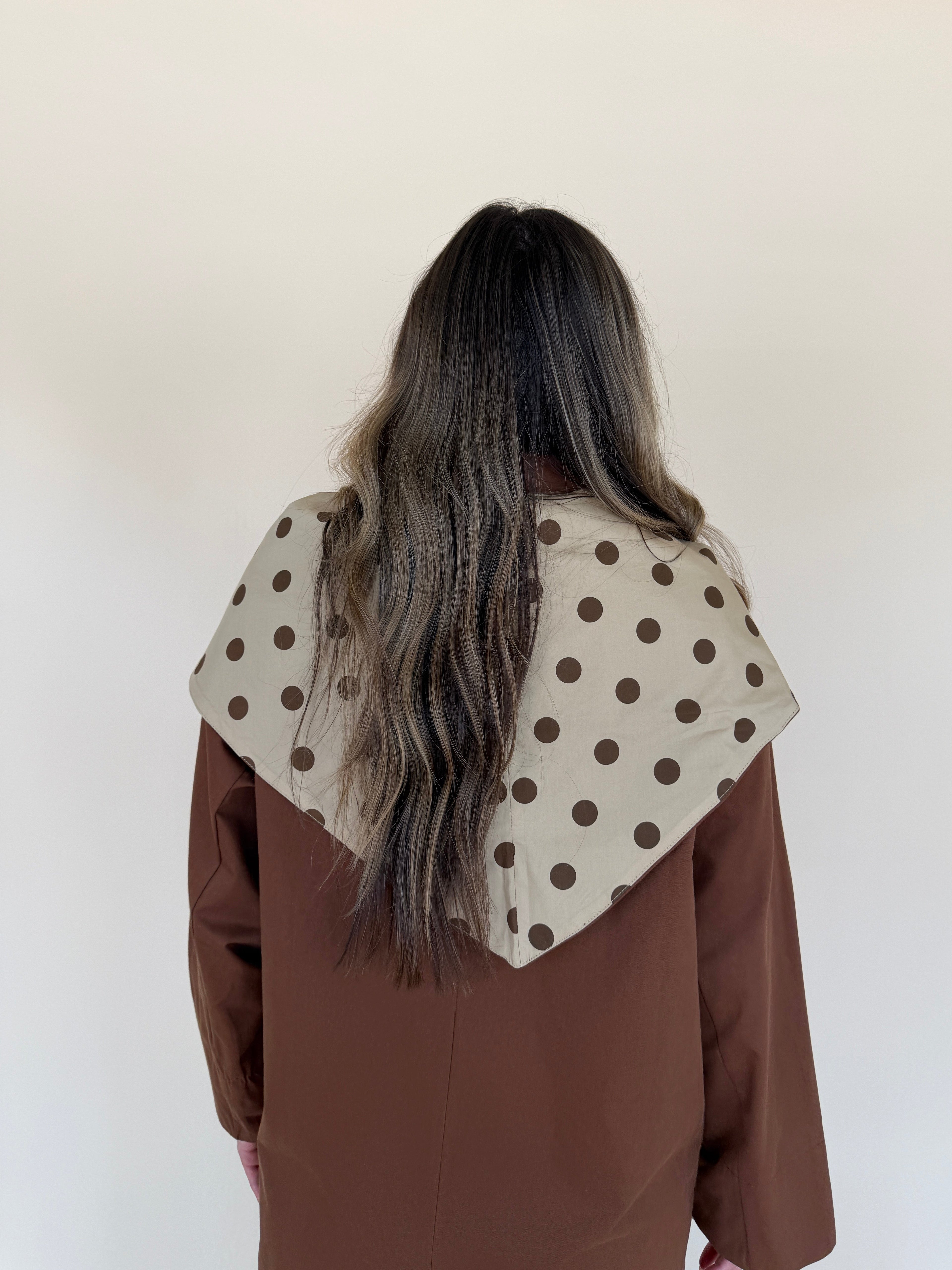 Long Trench Scarf Jacket