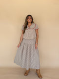 Tired Maxi Skirt