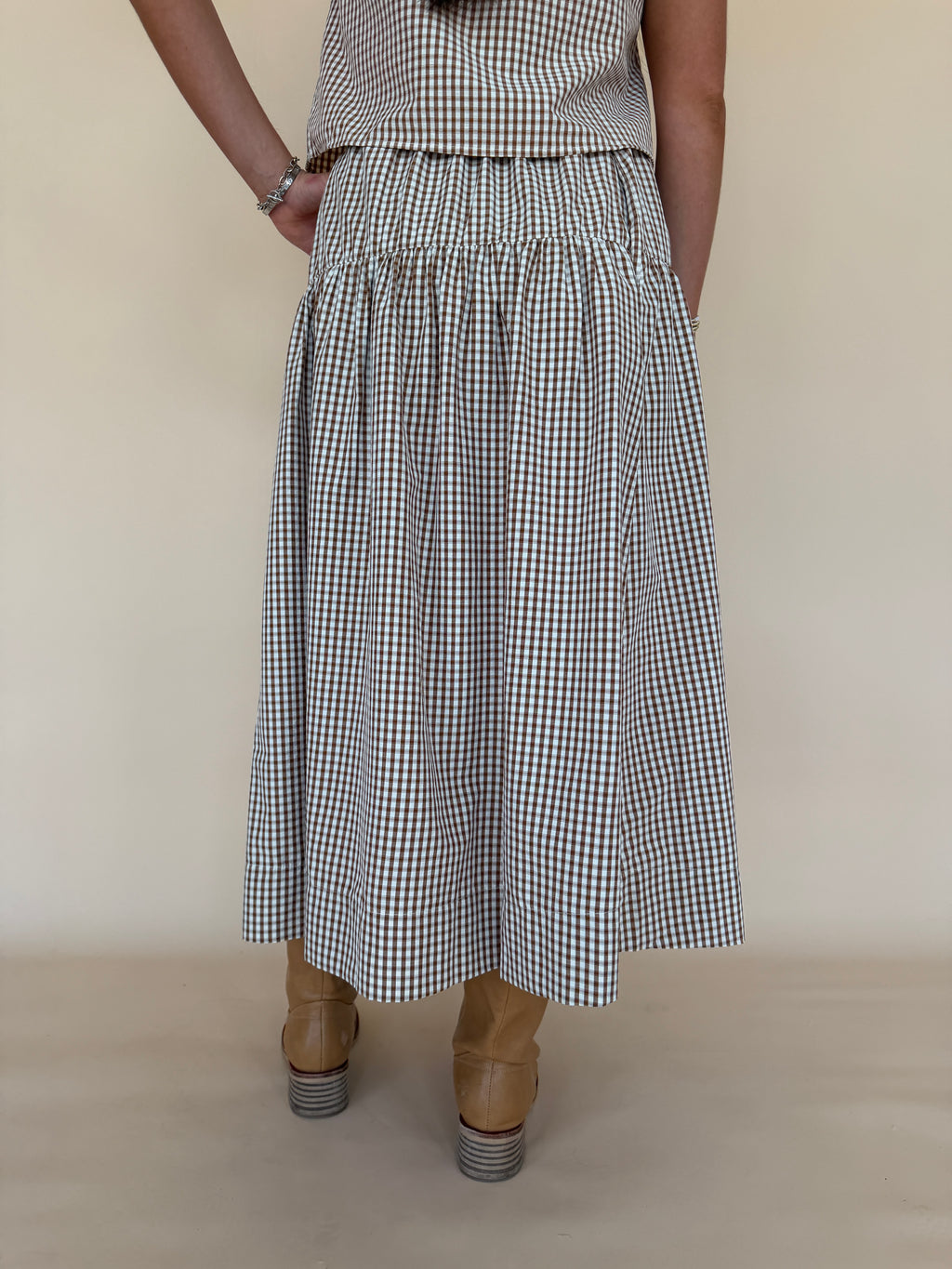 Tired Maxi Skirt
