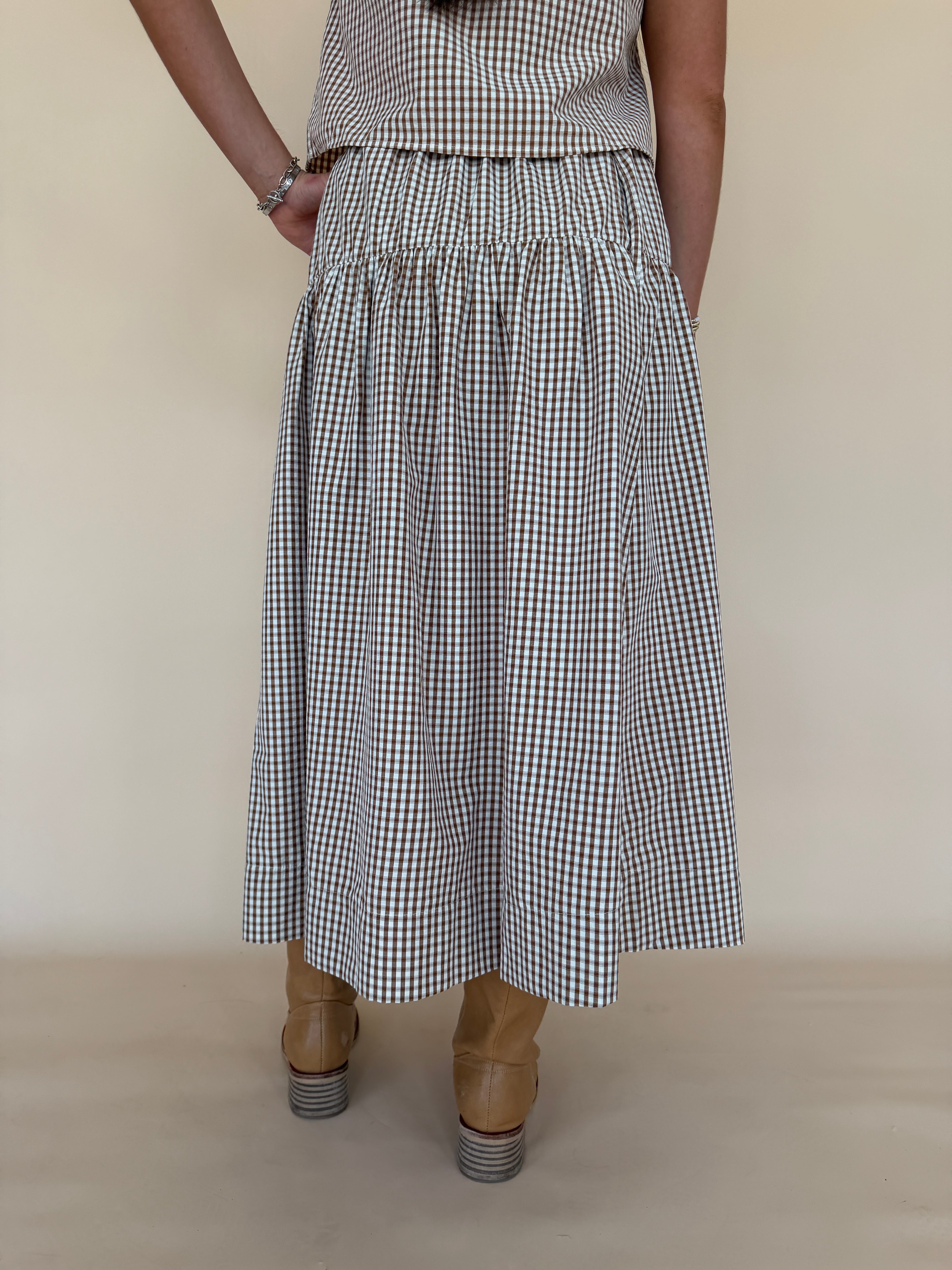 Tired Maxi Skirt