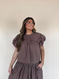 Pleated Detail Top