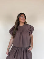 Pleated Detail Top