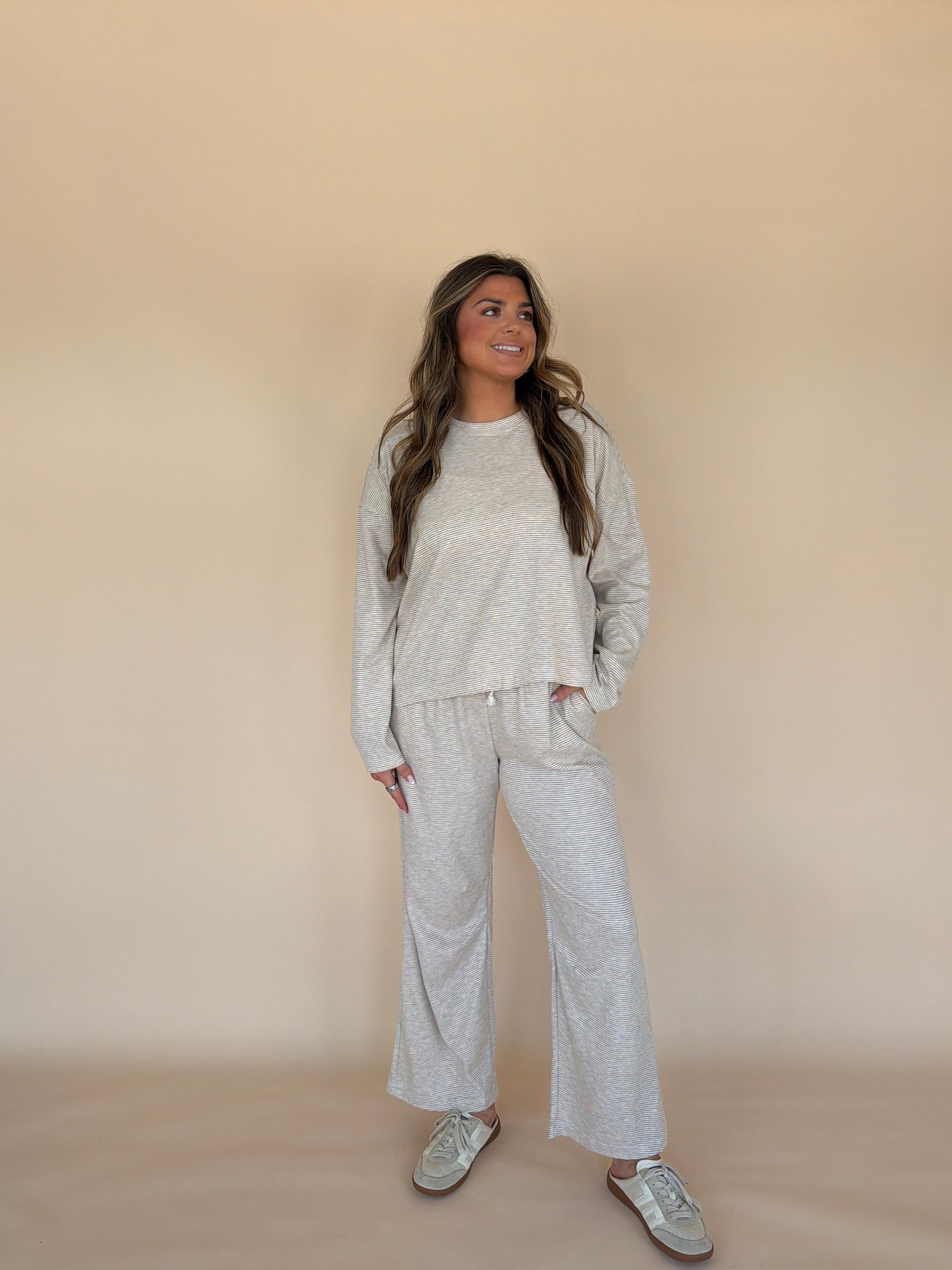 Striped Knit Pants