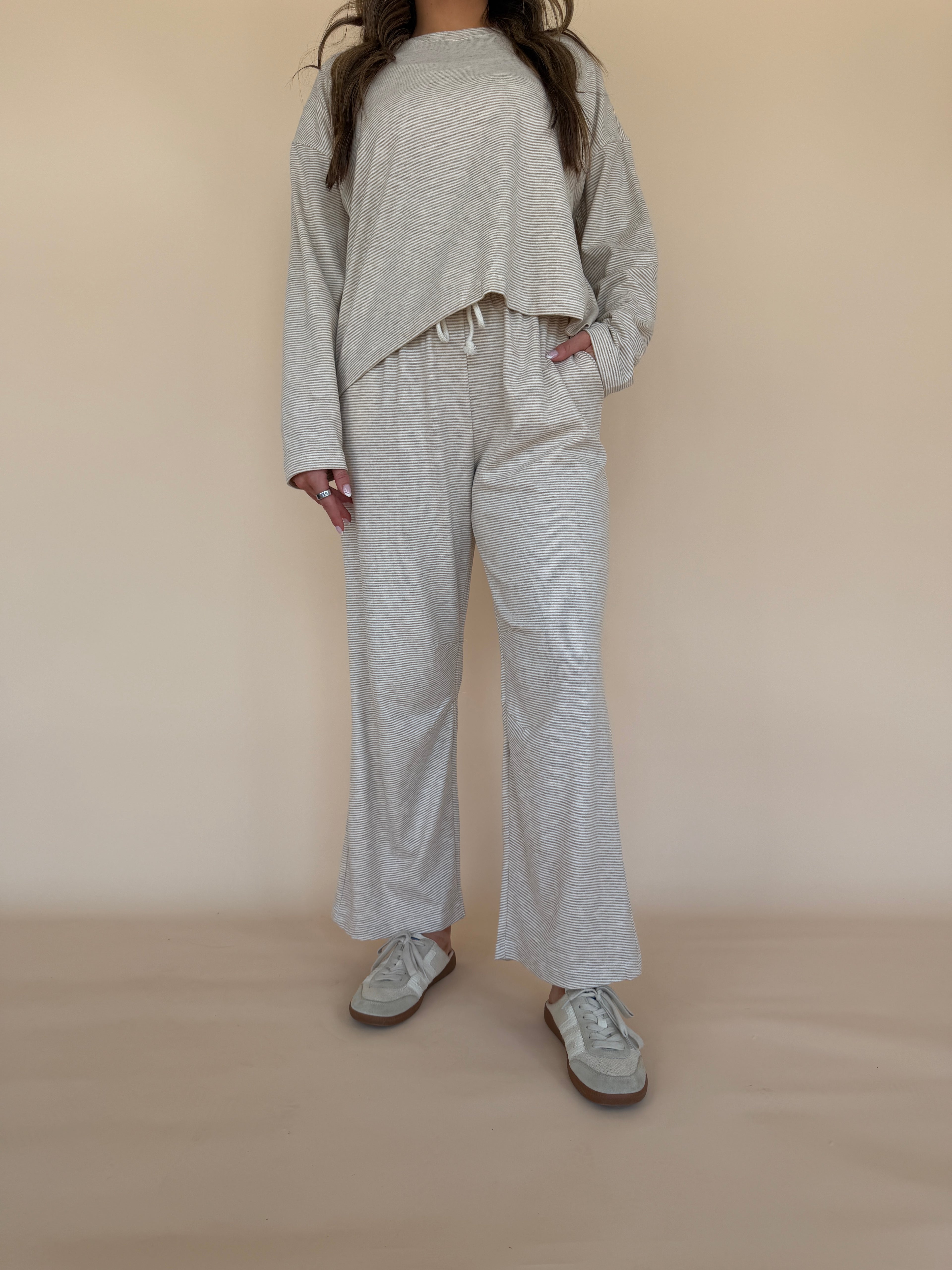 Striped Knit Pants