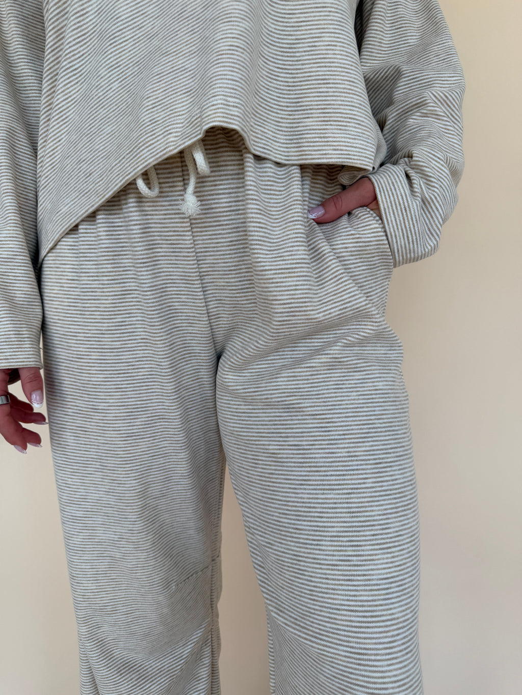 Striped Knit Pants