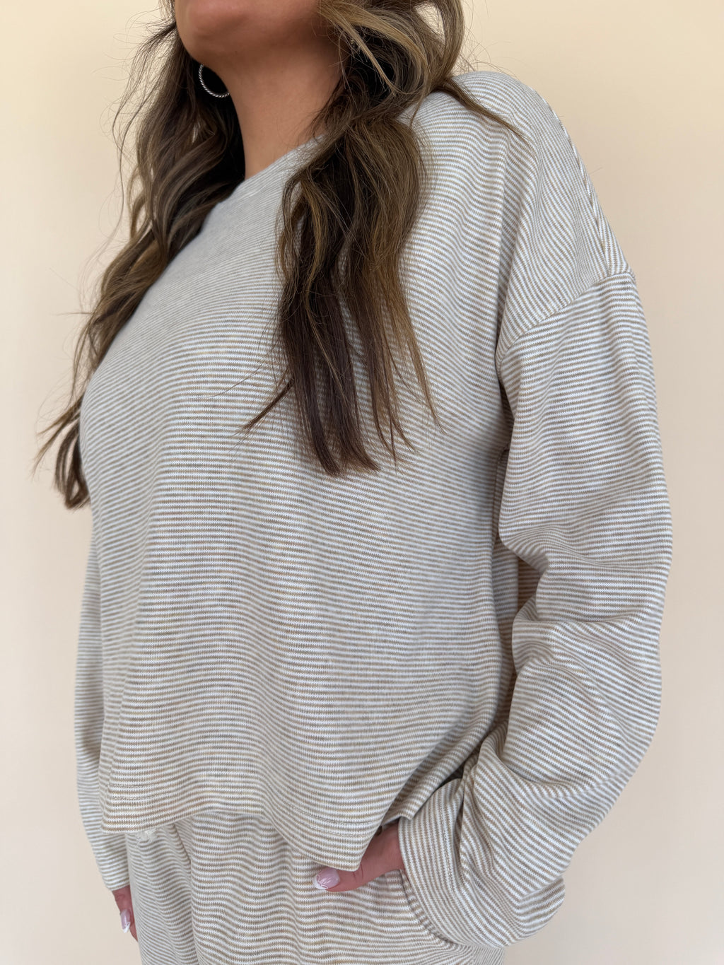 Striped Knit Top