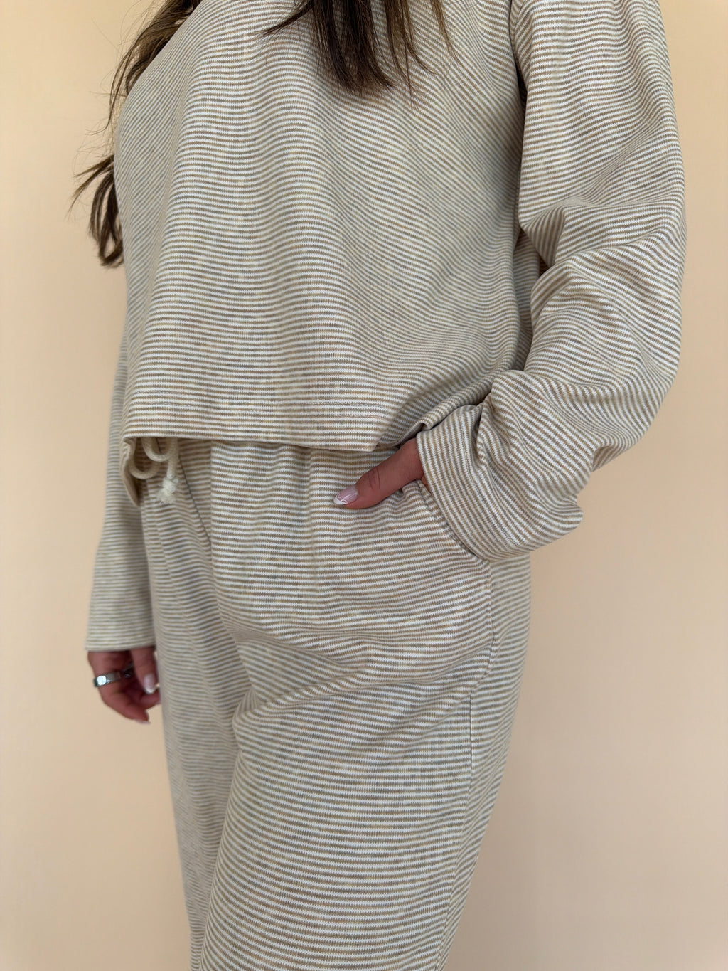 Striped Knit Pants