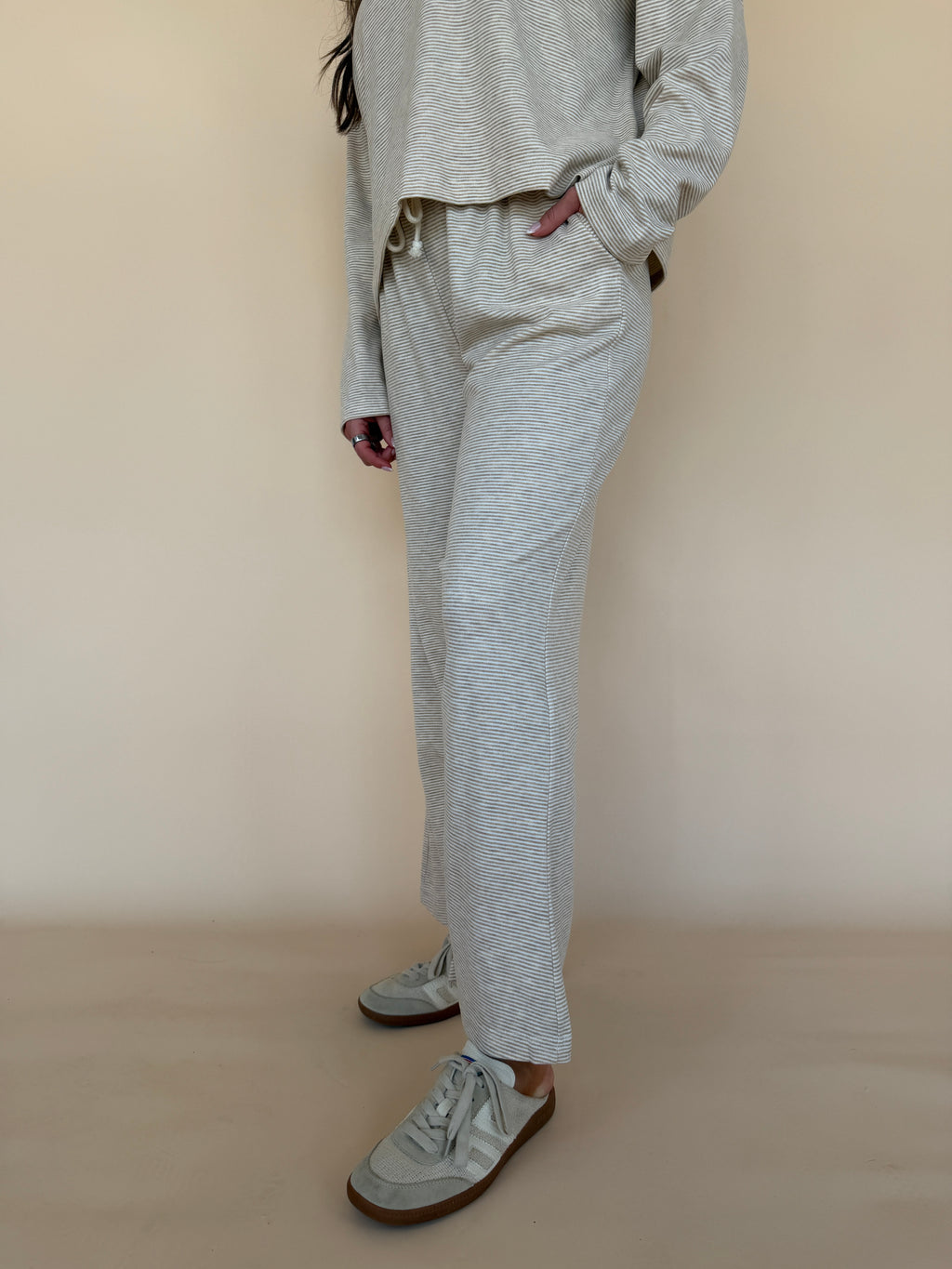 Striped Knit Pants