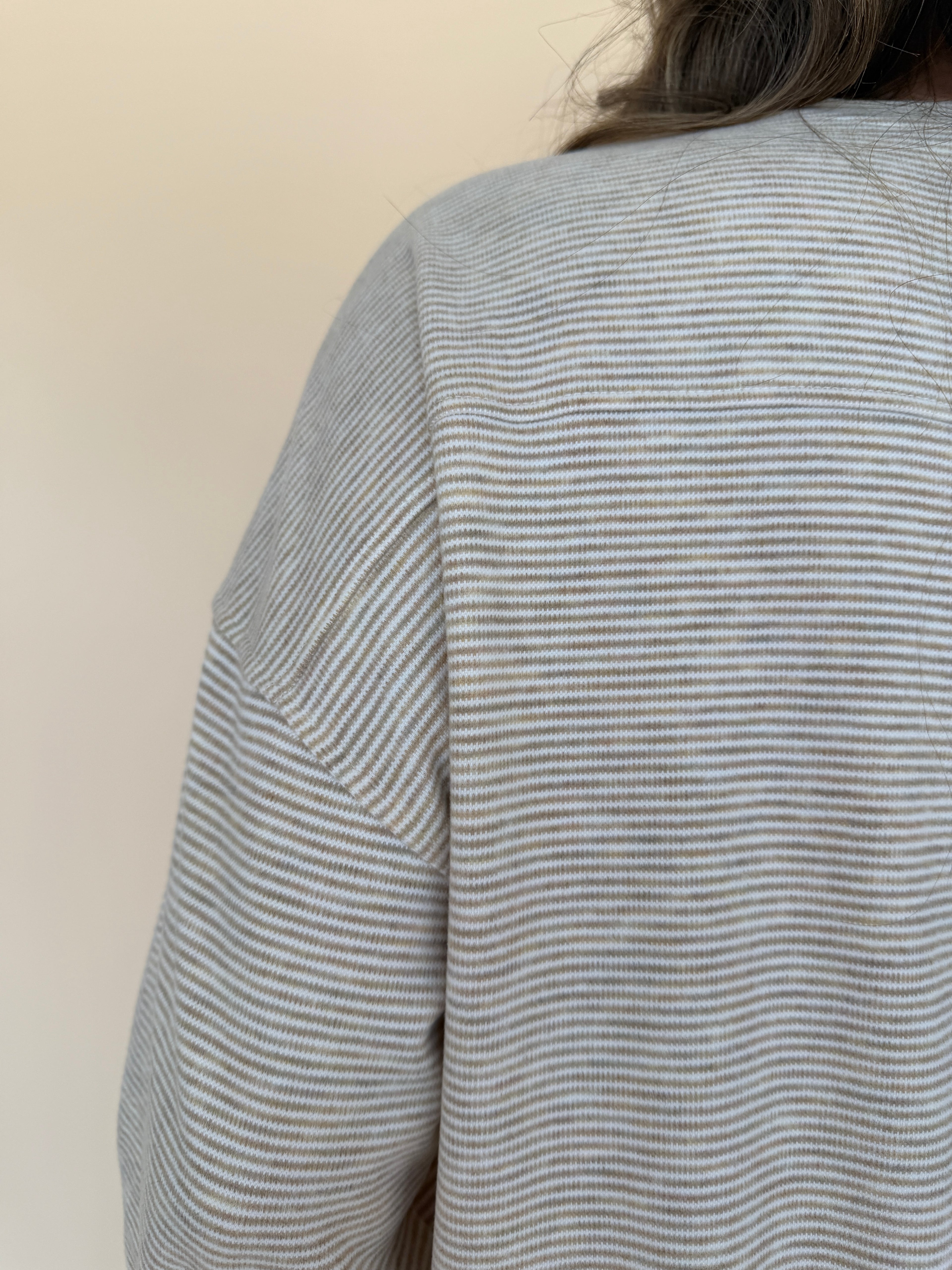 Striped Knit Top
