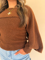 Layered Cape Sweater