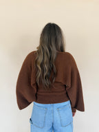 Layered Cape Sweater