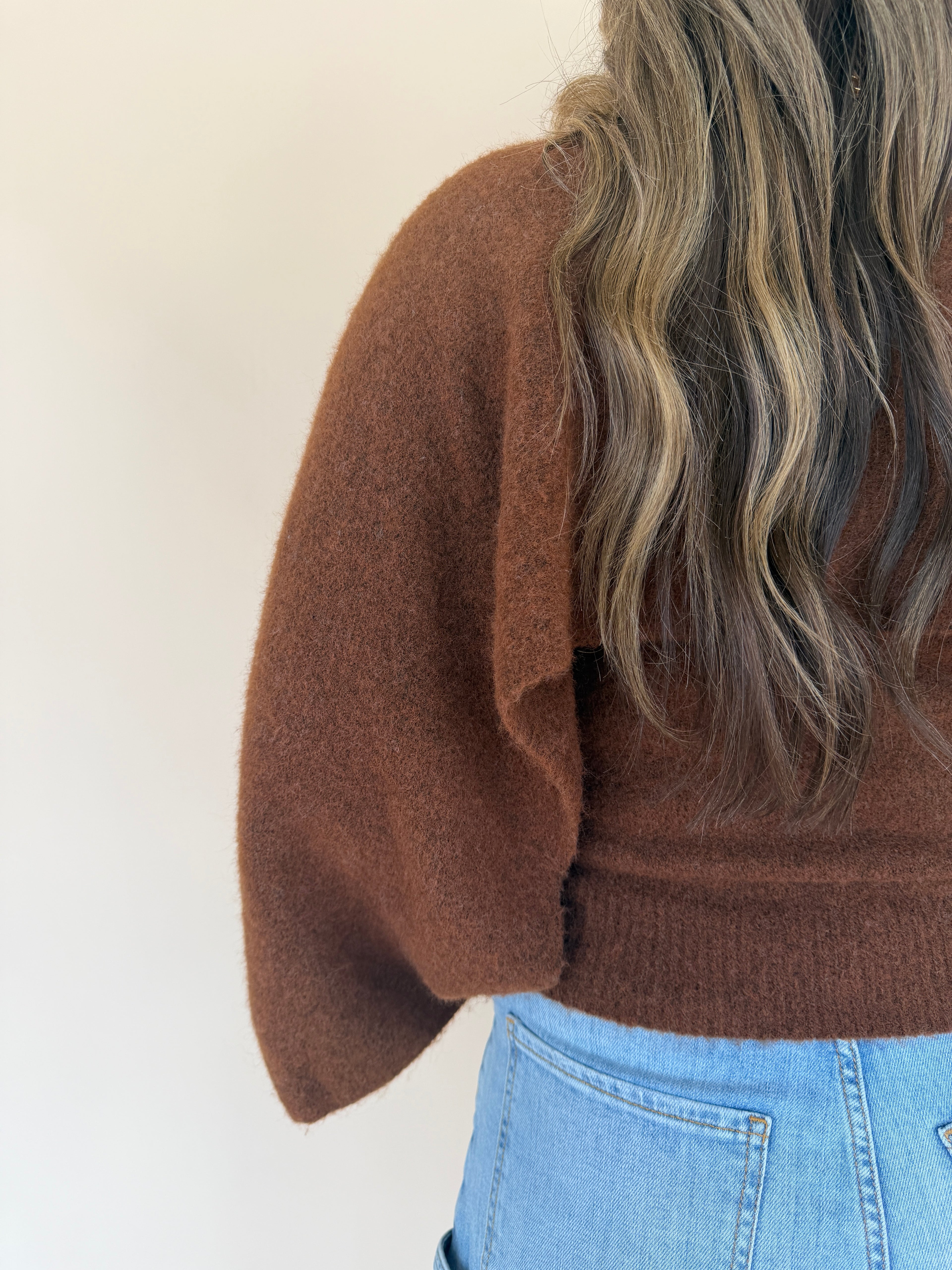 Layered Cape Sweater