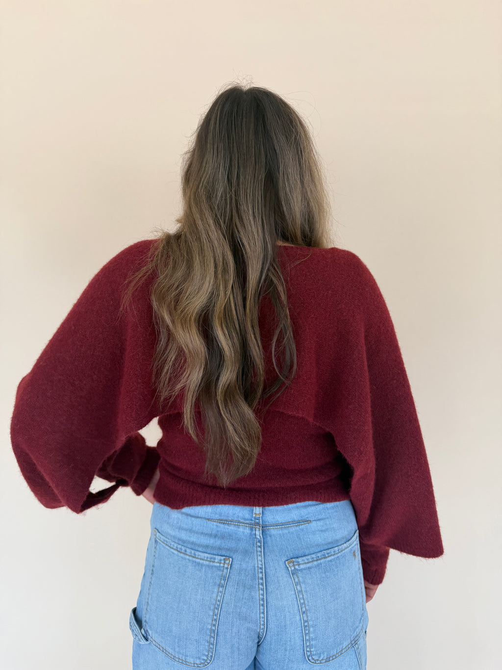 Layered Cape Sweater
