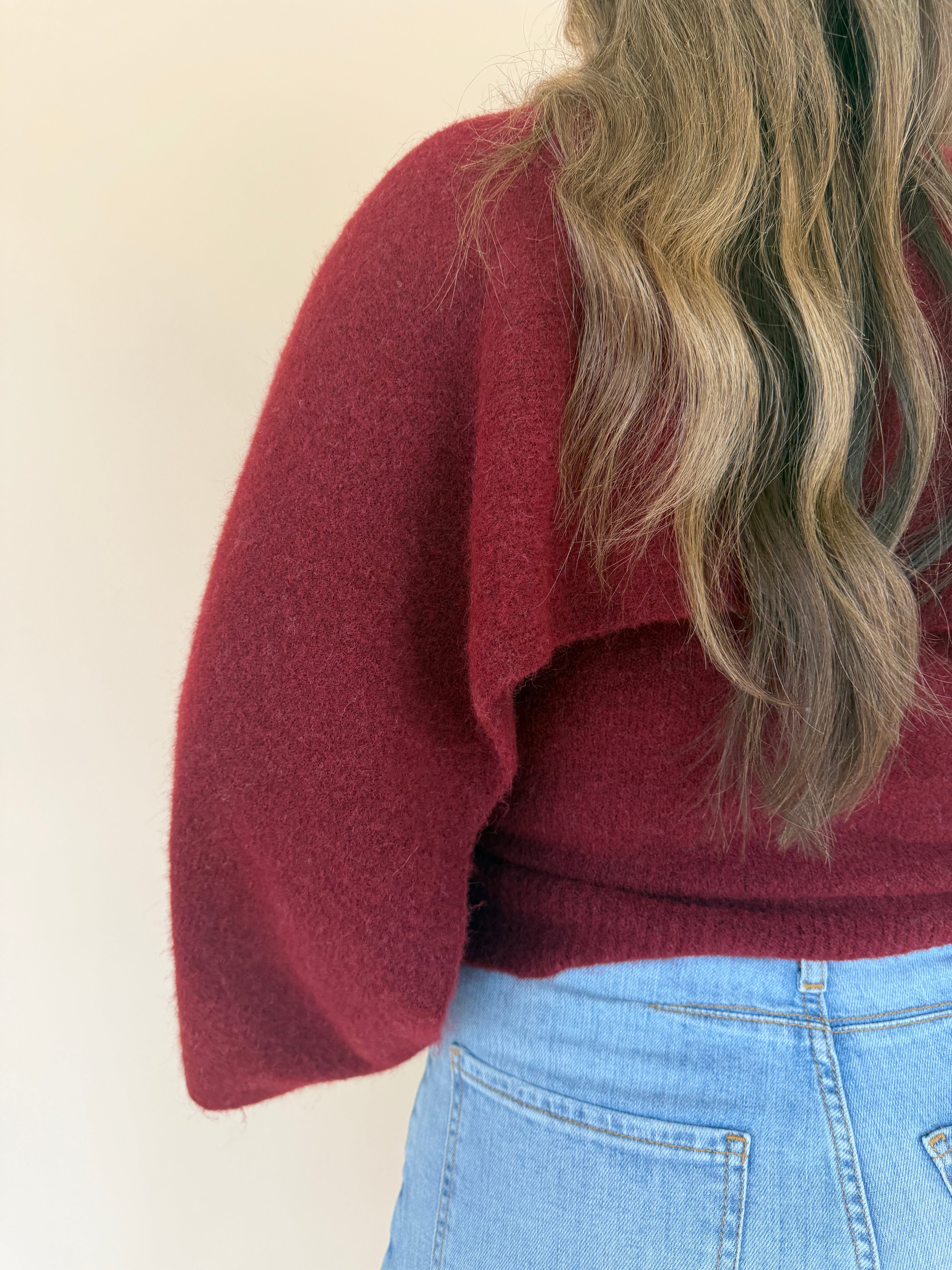 Layered Cape Sweater
