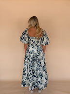 Printed Shirred Top