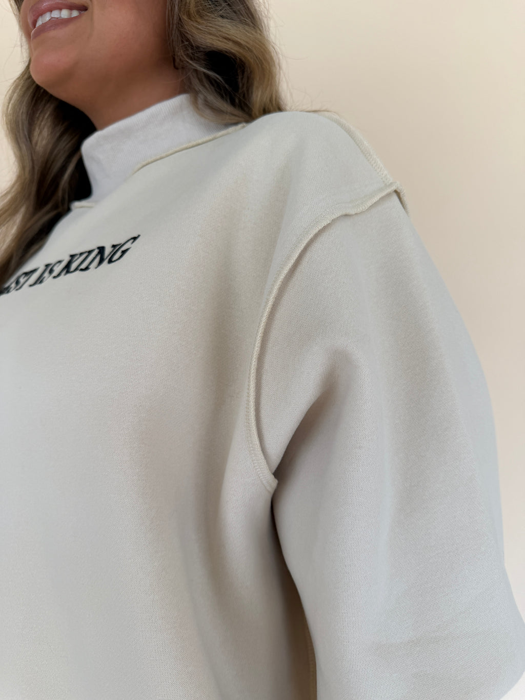 Christ is King Mockneck Sweatshirt