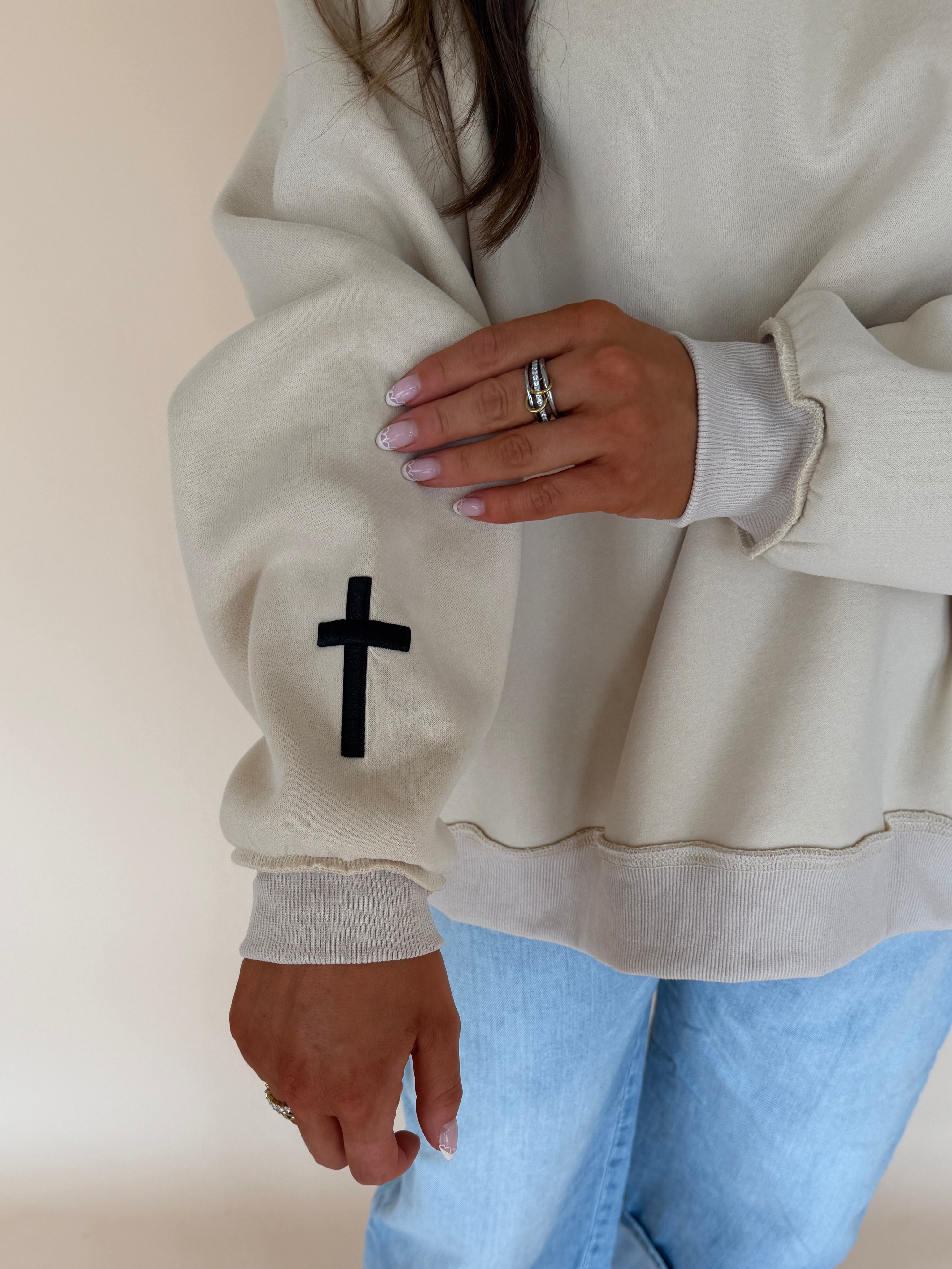 Christ is King Mockneck Sweatshirt