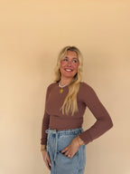 Ribbed Knit Top