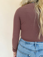 Ribbed Knit Top