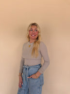 Ribbed Knit Top