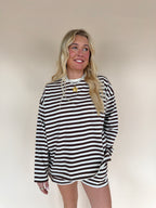 Striped Knit Long Sleeve